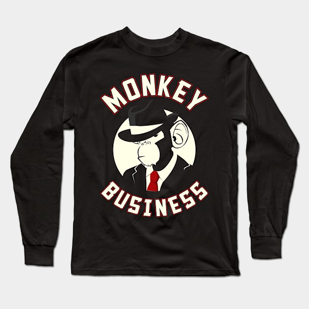 monkey business Long Sleeve T-Shirt by simamba21